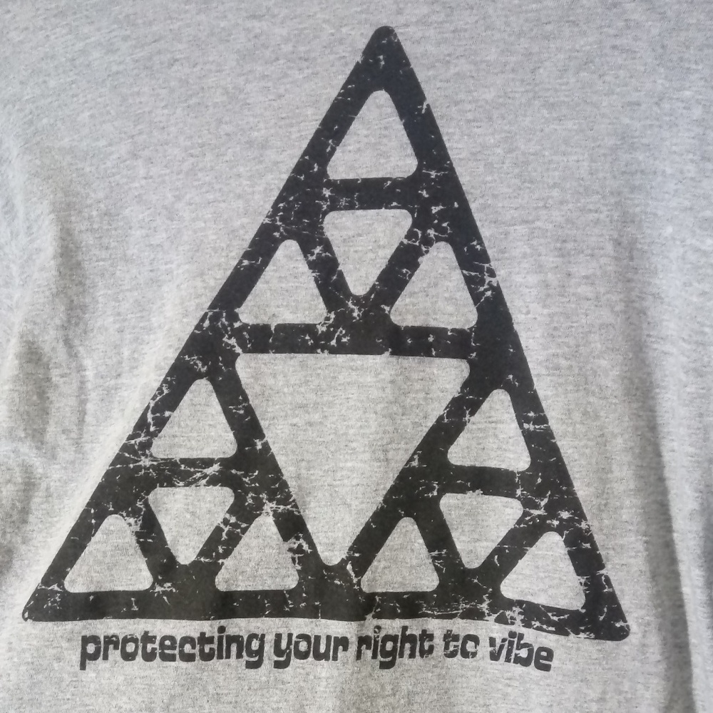🌕 Public Safety Positive Vibes Concert Tee Shirt